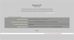 Desktop Screenshot of lunasonoweb.com